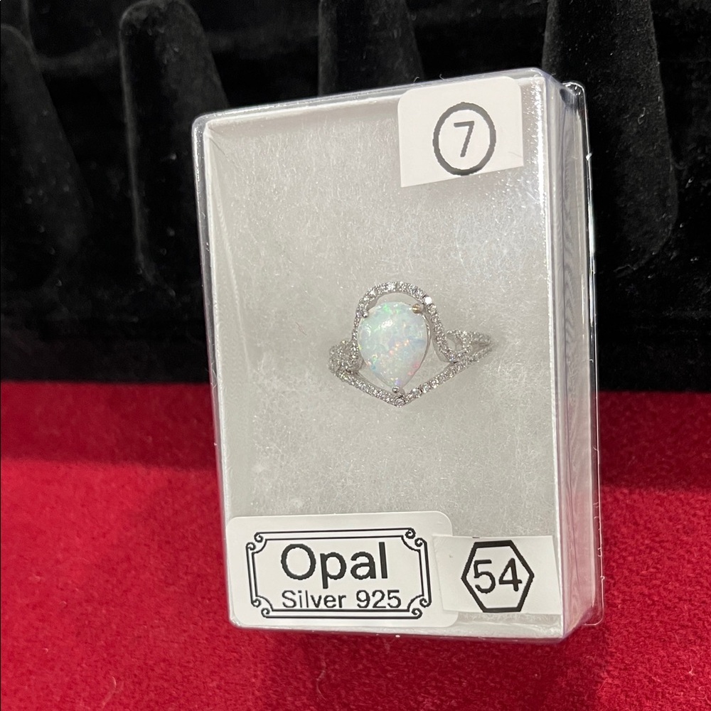 Silver 925 Ring with Opal stone